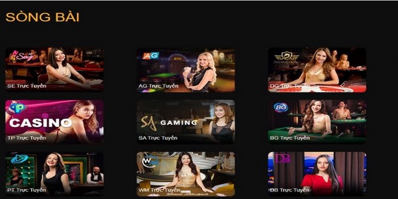 Tổng hợp những nhà phát hành nổi bật tại casino I9bet